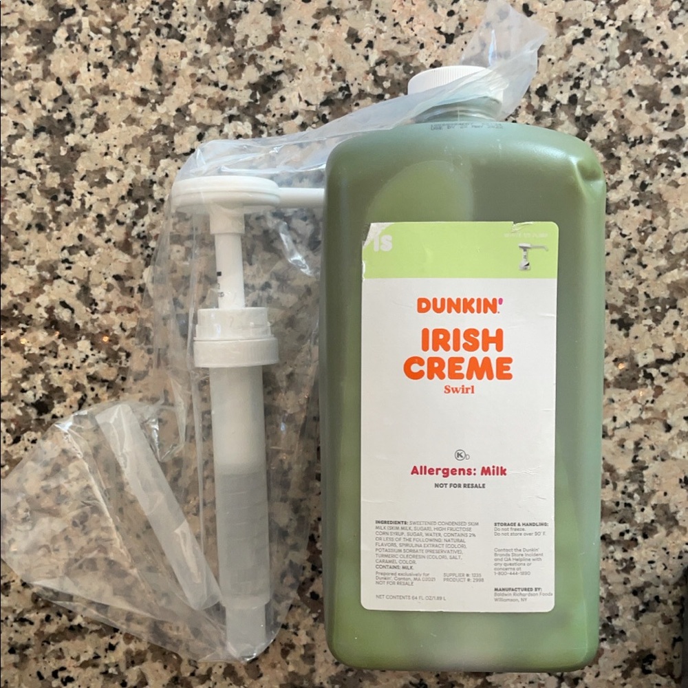 Dunkin Irish Creme Swirl